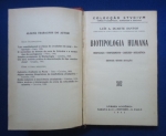 Direito - Biotipologia Humana: Morfologia, Temperamento, Carácter, inteligência, doutrinas, métodos, aplicações (Colecção Stvdivm; Temas filosóficos, jurídicos e sociais; 27) - Autor: Luís A. Duarte Santos - Português Br - Editora: Saraiva & C - 1941 - Capa dura, 234 pags, capa desbotada, corte do livro e paginas amareladas com manchas devido a ação do tempo e a qualidade do papel,algumas paginas com sublinhados e grifos, formato do livro 12x19 cm.**é uma obra de referência no campo da biotipologia e medicina constitucional, escrita por Luís A. Duarte-Santos.O livro é um compêndio detalhado que aborda:
 Morfologia: Estudo da forma e constituição física do indivíduo (estrutura corporal).
 Temperamento: Aspectos constitucionais inatos, biológicos e morais.
 Caráter: Sistemas de tendências e reações, formados pela combinação do temperamento com o meio e a vontade.
 Inteligência: Avaliação das capacidades cognitivas dentro do perfil biotípico.
 Doutrinas e Métodos: Revisão das principais escolas biotipológicas (como a constitucionalista alemã de Ernst Kretschmer ou escolas italianas) e os métodos de medição e classificação.
 Aplicações: A utilização da biotipologia em contextos práticos, incluindo a medicina legal e a psicologia.