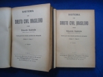 Direito - Sistema do direito civil Brasileiro 2 Volumes (Volume 2: Tomo 1 e 2) - Autor: Eduardo Espinola - Português Br - Editora: Freitas Bastos - 1944 - Tomo 1 Volume 2 (2ªEdição) Capa dura, 450 pags, corte do livro e paginas amareladas com manchas devido a ação do tempo e a qualidade do papel,pagina 143 e 144 com pequeno rasgo atingindo um pouco da escrita, com assinatura na folha de rosto, obra sem riscos, formato do livro 16x23 cm.************Tomo 2 Volume 2 (2ªEdição) Capa dura, 445 pags, Capa desbotadacorte do livro e paginas amareladas com manchas devido a ação do tempo e a qualidade do papel,com assinatura na folha de rosto, obra sem riscos, formato do livro 16x23 cm.**A obra é um marco na literatura jurídica brasileira, abordando a teoria geral do direito civil e, especificamente no Volume 2 (Tomos 1 e 2), a teoria geral das relações jurídicas de obrigação.Conteúdo do Volume 2: O Volume 2, Tomo I e Tomo II, foca especificamente na Teoria geral das relações jurídicas de obrigação.