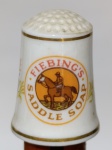 Publicidade vintage do Fiebing's Saddle Soap (sabão para sela), produto utilizado mundialmente desde 1895 para limpar e preservar couros lisos.Lançado pela Franklin Mint em 1980, como parte da série de 25 peças chamada "The Country Store".