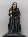 Miniatura Gríma Língua de Cobra em Orthanc - Senhor dos Anéis (Eaglemoss)