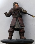 Miniatura Gimli na Tumba de Balin - Coleção Senhor dos Anéis (Eaglemoss) Ed. 9