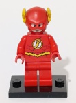 The Flash, um dos heróis mais populares da linha LEGO DC Super Heroes.Esta versão clássica foi lançada em 2014, aparecendo no conjunto 76012 - Batman: The Riddler Chase.