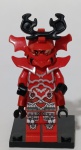 General Kozu, o comandante supremo do Exército de Pedra na série LEGO Ninjago: The Final Battle. Ele é um personagem icônico que liderou as forças do Overlord contra o Primeiro Mestre de Spinjitzu.