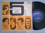 LP 5 NA BOSSA C/ NARA LEÃO, EDU LOBO E ZIMBO TRIO // CAPA CONFORME FOTOS // DISCO EM MUITO BOM ESTADO // PODE CONTER RISCOS QUE CAUSAM CHIADOS, RUÍDOS OU PULOS