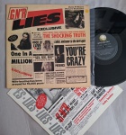 LP GUNS N' ROSES - LIES C/ ENCARTE // CAPA CONFORME FOTOS // DISCO EM MUITO BOM ESTADO // PODE CONTER RISCOS QUE CAUSAM CHIADOS, RUÍDOS OU PULOS