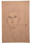 BENJAMIN SILVA (1927/ Rio 2020) - Antiga obra sobre papel, "retrato feminino" assinada no canto inferior esquerdo e direito. Mede 33 x 47,5cm. Nota do artista: Nascido em 1927 em Juazeiro, Ceará, é um renomado pintor e gravador brasileiro. Autodidata em pintura, Silva mudou-se para o Rio de Janeiro em 1948, onde teve a oportunidade de estudar na Escola do Povo com importantes artistas como Inimá de Paula e Sigaud. No Museu de Arte Moderna do Rio de Janeiro (MAM/RJ), ele foi aluno de Santa Rosa, e no Liceu de Artes e Ofícios, aprendeu técnicas de gravura com Orlando da Silva.