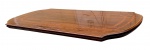 Tampo de mesa de jantar em madeira folheada e laqueada - 80x225x110 cm - bem conservada.