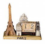 Decorativo/calendário em resina - 12x13x05 cm.