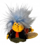 Decorativo em resina e tecido - 07x07x04 cm.