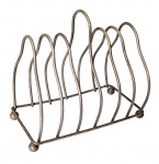 Porta torrada em metal - 12x13x08 cm.