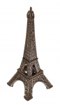 SOUVENIR - Pequena Torre Eiffel em metal - 07x03x03 cm.