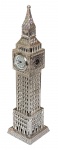 SOUVENIR - Miniatura do Relógio Big Ben em metal - 19x04x04 cm.