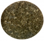 Tampo de mesa em madeira de mosaico resina - 3x100x100 cm .