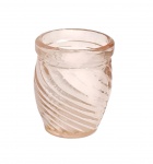 Pequeno copo para dose em vidro colorido - 5,5x04 cm.