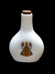 Pequeno frasco em porcelana - 08x06cm.