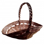 Cesta em material natural - 48x54x31 cm.