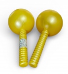 BRINQUEDO - Par de maracas em plástico - 20x9 - conservado.