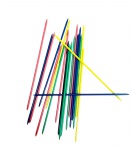 BRINQUEDO - Jogo das varetas - Acompanha 20 varetas.