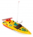 BRINQUEDO - Lancha em plástico rígido Jet Stinger- não acompanha controle remoto - não testado.