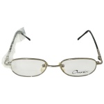 ONNIX - ARMAÇÃO DE ÓCULOS INFANTIL CONFECCIONADA EM METAL PRATEADO, MODELO 254, COR 2, PLAQUETAS FLEXÍVEIS PODENDO SE AJUSTAR A DIFERENTES TAMANHOS E FORMATOS DE NARIZ, MEDINDO 41 X 15 X 125 MM. ESTILO EXTREMAMENTE VERSÁTIL, LEVE E DELICADO COMBINANDO COM VÁRIOS TIPOS DE ROSTO E ESTILOS DIFERENTES. TRATA-SE DE PEÇA SEMINOVA, PODENDO APRESENTAR SINAIS DE USO, MARCAS DO TEMPO, DESGASTES NATURAIS, PEQUENAS IMPERFEIÇÕES, RESTAUROS, REPAROS E/OU OUTRAS CARACTERÍSTICAS PRÓPRIAS DE SUA NATUREZA, USO E ESTADO DE CONSERVAÇÃO, NÃO SENDO TAIS ASPECTOS, POR SI SÓ, MOTIVO PARA DESCLASSIFICAÇÃO, CANCELAMENTO OU QUESTIONAMENTOS POSTERIORES, DEVENDO O ARREMATANTE CONSIDERAR TAIS CONDIÇÕES PREVIAMENTE À OFERTA E ARREMATAÇÃO.