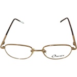 ONNIX - ARMAÇÃO DE ÓCULOS INFANTIL CONFECCIONADA EM METAL, MODELO 263, COR 15, PLAQUETAS FLEXÍVEIS, PODENDO SE AJUSTAR A DIFERENTES TAMANHOS E FORMATOS DE NARIZ, MEDINDO 42 X 14 X 125 MM. ESTILO EXTREMAMENTE VERSÁTIL, LEVE E DELICADO COMBINANDO COM VÁRIOS TIPOS DE ROSTO E ESTILOS DIFERENTES. TRATA-SE DE PEÇA SEMINOVA, PODENDO APRESENTAR SINAIS DE USO, MARCAS DO TEMPO, DESGASTES NATURAIS, PEQUENAS IMPERFEIÇÕES, RESTAUROS, REPAROS E/OU OUTRAS CARACTERÍSTICAS PRÓPRIAS DE SUA NATUREZA, USO E ESTADO DE CONSERVAÇÃO, NÃO SENDO TAIS ASPECTOS, POR SI SÓ, MOTIVO PARA DESCLASSIFICAÇÃO, CANCELAMENTO OU QUESTIONAMENTOS POSTERIORES, DEVENDO O ARREMATANTE CONSIDERAR TAIS CONDIÇÕES PREVIAMENTE À OFERTA E ARREMATAÇÃO. ATEMPORAIS.