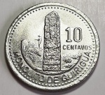 Guatemala 1995 5 Centavos Cupro-Níquel KM# 277