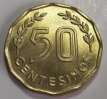 Uruguai 1981 50 Centésimos Alumínio-Bronze KM# 68