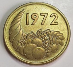 Argélia 1972 20 Cents FAO: Reforma Agrária Cobre-Alumínio-Zinco KM# 103