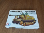 kit de plastimodelismo MARDER II GERMAN TANK DESTROYER, escala 1/35 ,fabricado pela Tamiya,kit completo ,árvores intactas,instrução e decais.Por favor observem bem as fotos antes de dar o lance e qualquer dúvidas ou mais fotos por gentileza entrar em contato no número (24)992260836 telefone e whatsapp