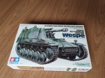 kit de plastimodelismo WESPE German SElf Propelled Howitzer, escala 1/35 ,fabricado pela Tamiya,kit completo ,bags lacrados,instrução e decais.Por favor observem bem as fotos antes de dar o lance e qualquer dúvidas ou mais fotos por gentileza entrar em contato no número (24)992260836 telefone e whatsapp