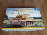 Kit de Plastimodelismo Bergetiger  Tiger Support Vehicle Sd Kfz. 185 fabricado pela Italeri ,completo,bags lacrados,instrução e decais Por favor observem bem as fotos antes de dar o lance e qualquer dúvidas ou mais fotos por gentileza entrar em contato no número (24)992260836 telefone e whatsapp