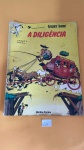 HQ, GIBI, REVISTA,A DILIGENCIA LUCKY LUKE,CAPA COM MANCHA CONSERVADA