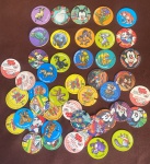 COLECIONISMO TAZOS VARIADOS PING PONG, 49 TAZOS, CONSERVADOS