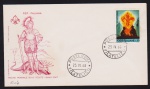 Itália 1968 - Escotismo, envelope FDC com selo e carimbo!