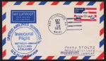Estados Unidos 1979 - Envelope de voo inaugural americano com selo aéreo e carimbo do voo!