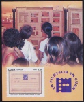 Cuba 2008 - Exposição Filatélica, bloco sem carimbo com goma!