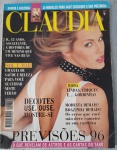 Revista CLAUDIA - Edição de Janeiro de 1996Relíquia para colecionadores e pesquisadores de moda, esta edição icônica marca o início de 1996 com o clássico guia de previsões astrológicas e tendências de verão dos anos 90.
