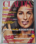 Revista CLAUDIA - Edição com Renata Vasconcellos (Abril de 2005)Relíquia para colecionadores, esta edição traz a icônica jornalista Renata Vasconcellos na capa e um conteúdo rico que mistura comportamento, carreira e tendências de meados dos anos 2000.