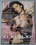 Revista CLAUDIA - Edição com Gisele Bündchen (Março de 2005)Relíquia para colecionadores, esta edição traz a icônica Gisele Bündchen na capa, no auge de sua carreira internacional. Um registro marcante de moda, comportamento e saúde feminina de meados dos anos 2000.