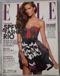 Revista ELLE Brasil  Fevereiro de 2008  Capa Izabel Goulart