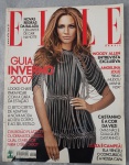 Revista ELLE Brasil  Março de 2007  Edição Guia de Inverno Estrelando a vencedora do concurso de capas da ELLE, Luiza.
