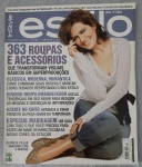 Revista InStyle Estilo de Vida  Maio de 2006 (Edição nº 44)  Capa Patrícia PillarEsta edição da revista Estilo de Vida (InStyle Brasil) é um item de colecionador que captura a elegância da atriz Patrícia Pillar, sendo ideal para fãs da artista e entusiastas da moda dos anos 2000.
