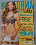 Revista BOA FORMA  Agosto de 2004 (Edição nº 206)  Capa Carolina Dieckmann