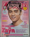 Capricho, edição nº 1169, lançada em 24 de fevereiro de 2013, com o cantor Zayn Malik.A edição foca no cantor (na época integrante do One Direction) e em diversos ícones pop daquele ano. Os principais destaques incluem