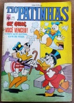 Tio Patinhas Nº 228 - O Retorno de OK Quack (Maio 1984)Relíquia histórica da Editora Abril, lançada originalmente em maio de 1984. Este exemplar é icônico por trazer de volta o personagem OK Quack, o "Pato Alto Astral" que viaja em uma nave em formato de moeda, em mais uma confusão hilária com o bilionário de Patópolis.