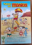 Turma da Mônica - "Salvando Vidas" (Edição Institucional)Raridade para colecionadores de quadrinhos institucionais e fãs de Mauricio de Sousa! Esta edição especial foi criada com o objetivo de conscientizar crianças e adultos sobre a segurança em praias e piscinas, sendo um item de distribuição gratuita e circulação limitada na época de seu lançamento.