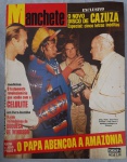REVISTA MANCHETE Nº1935 DE 1989 - O PAPA ABENÇOA A AMAZÔNIA