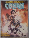 A ESPADA SELVAGEM DE CONAN Nº9 - ED. ABRIL (MARCAS DO TEMPO)