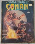 A ESPADA SELVAGEM DE CONAN Nº28 - ED. ABRIL   (MARCAS DO TEMPO)