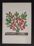 J. Borges, Morango, xilogravura, 2023, 32x22cm, com moldura